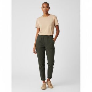 SHEIN Solid Dark Green Elastic Stretchy Skinny Jeans Cotton Blend size L 8/10